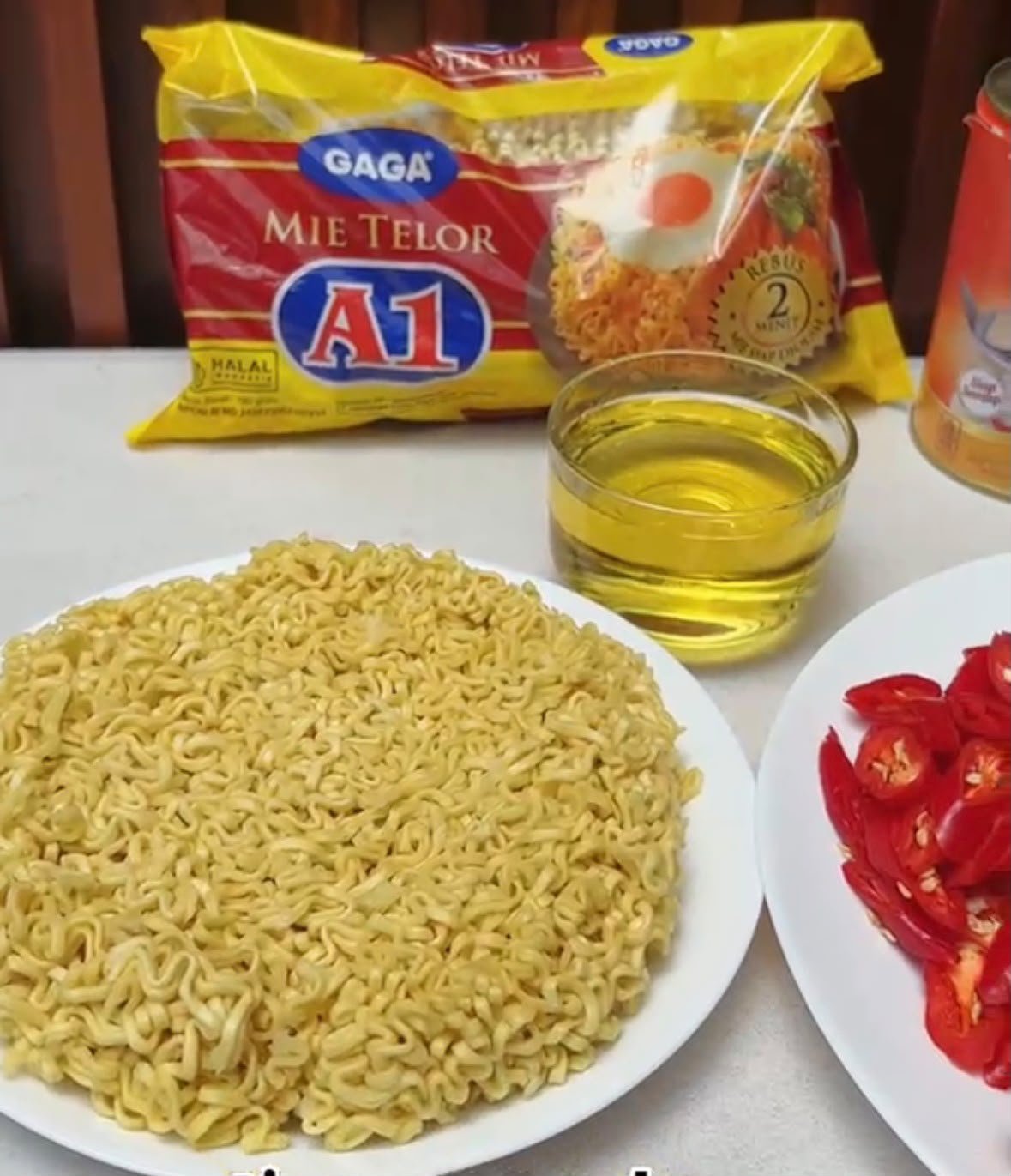 Langkah 1 membuat Resep Ifumie Sarden Praktis dengan Quantum QGC 101 R Ala @nina_zuliana 