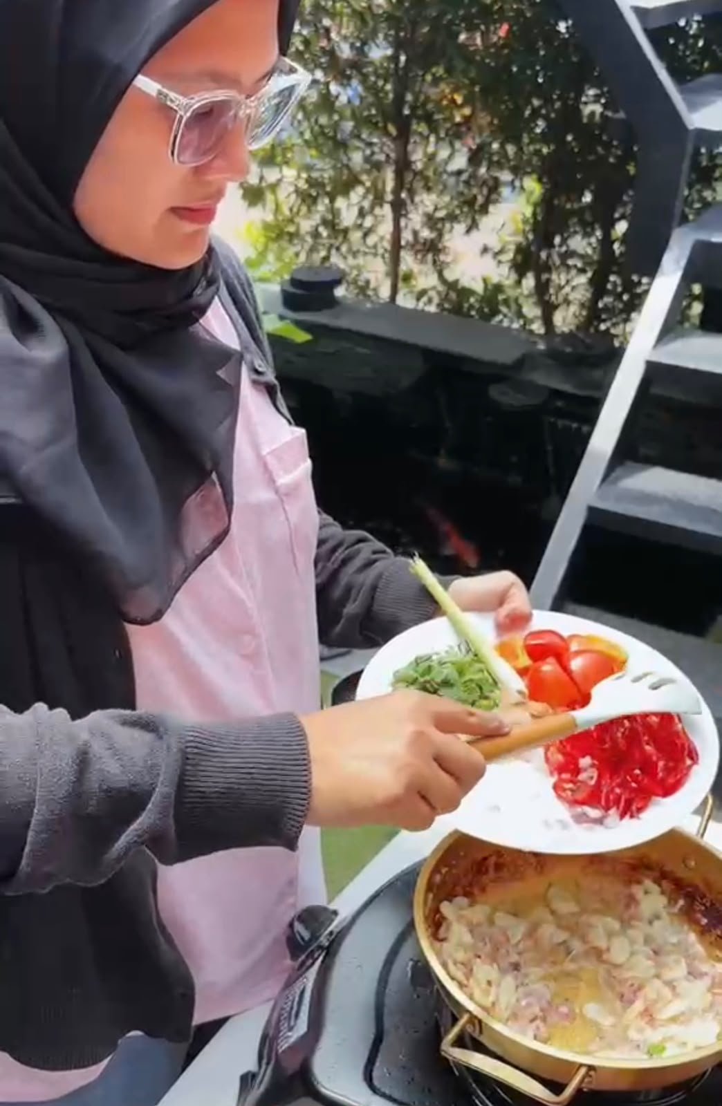Langkah 2 membuat Resep Ifumie Sarden Praktis dengan Quantum QGC 101 R Ala @nina_zuliana 